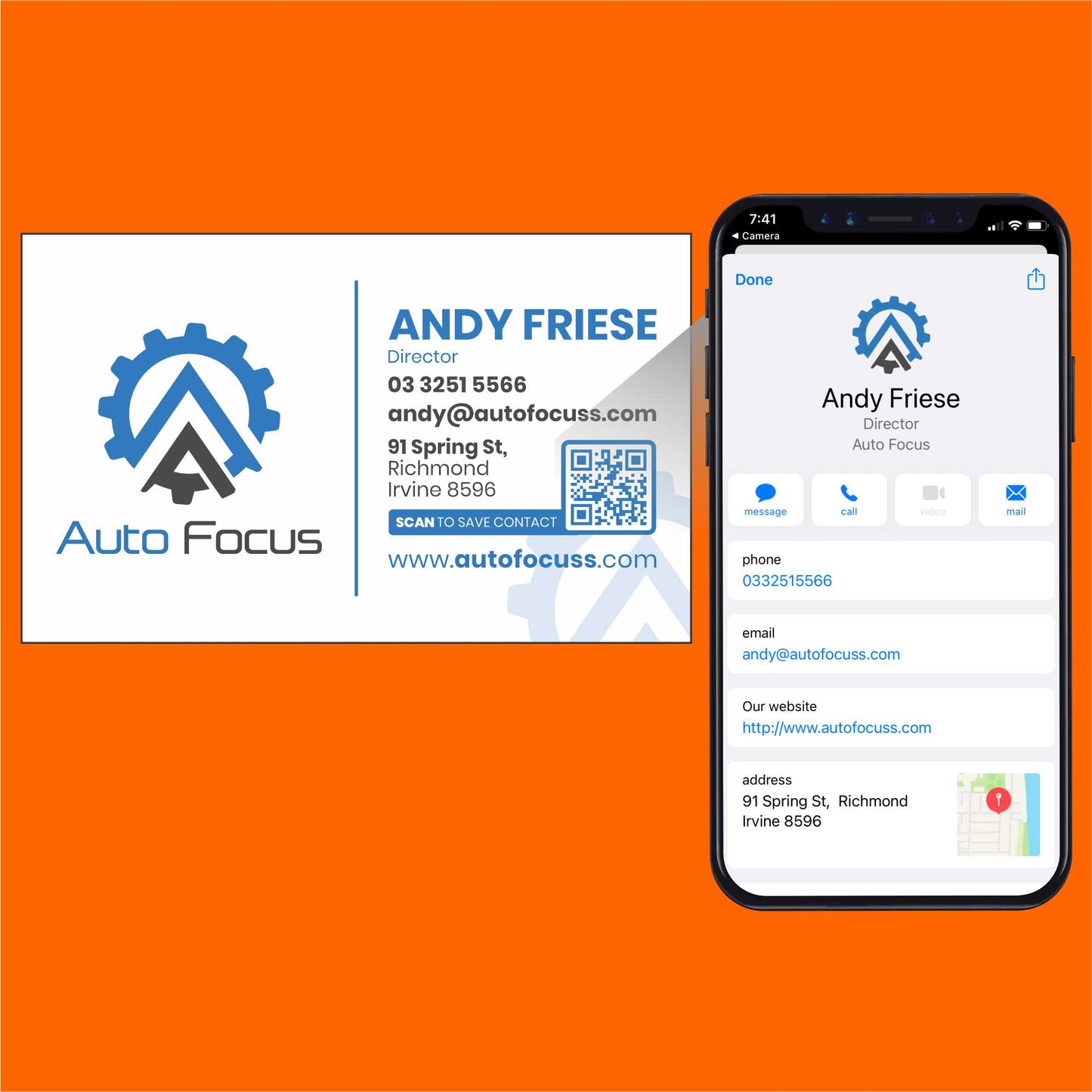 QR Business Cards