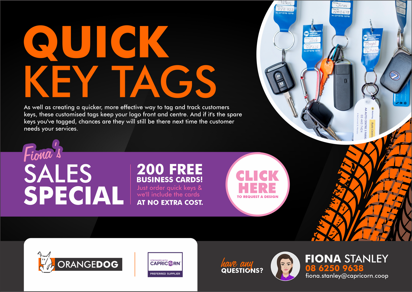 Quick Key Tag Special