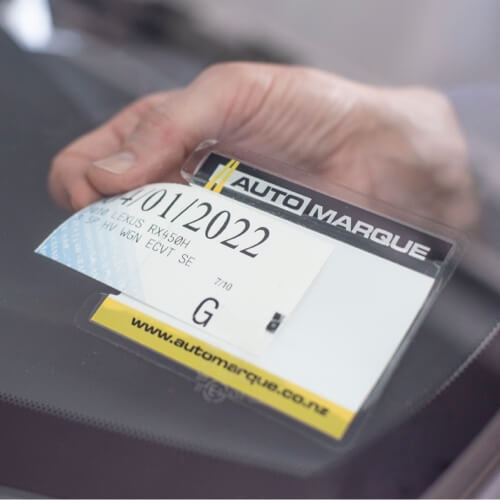Registration Holders