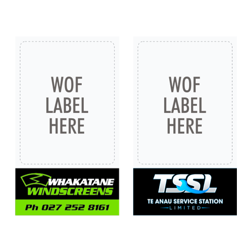 WOF / COF Overlay Labels