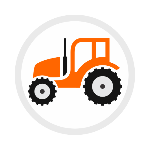 Tractor & Agricultural Synthetic Service Stickers