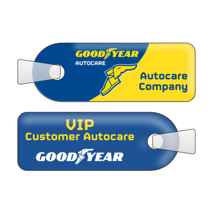 Goodyear - Domed Key Rings