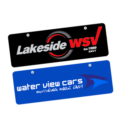Number Plate Displays